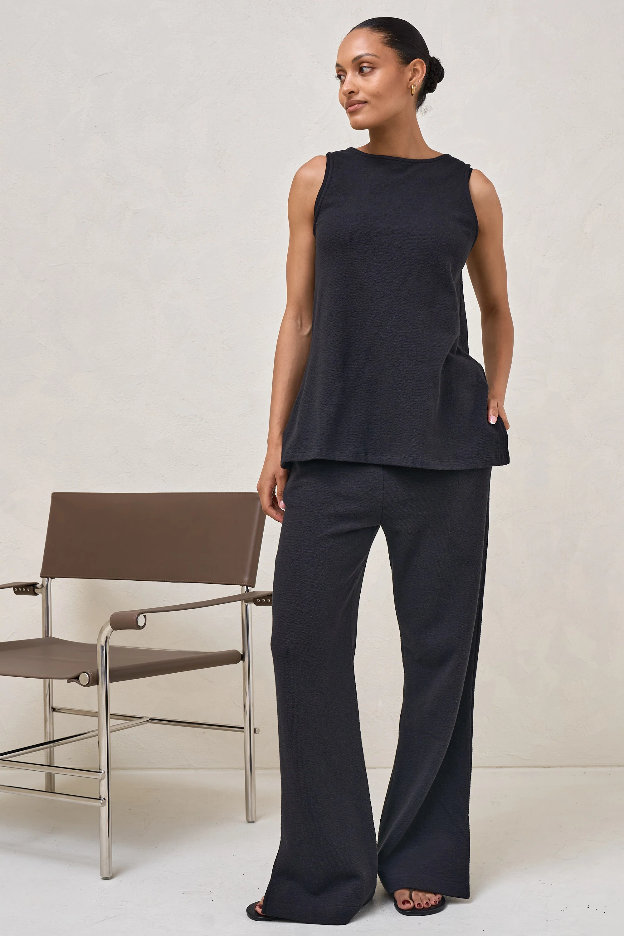 Kindred Split Pants - Black - Image 10
