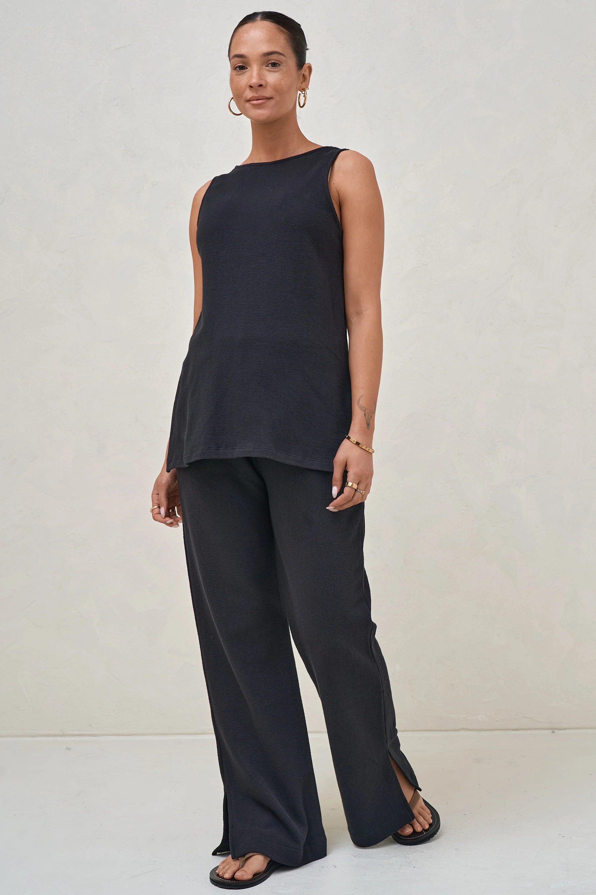 Kindred Split Pants - Black - Image 5