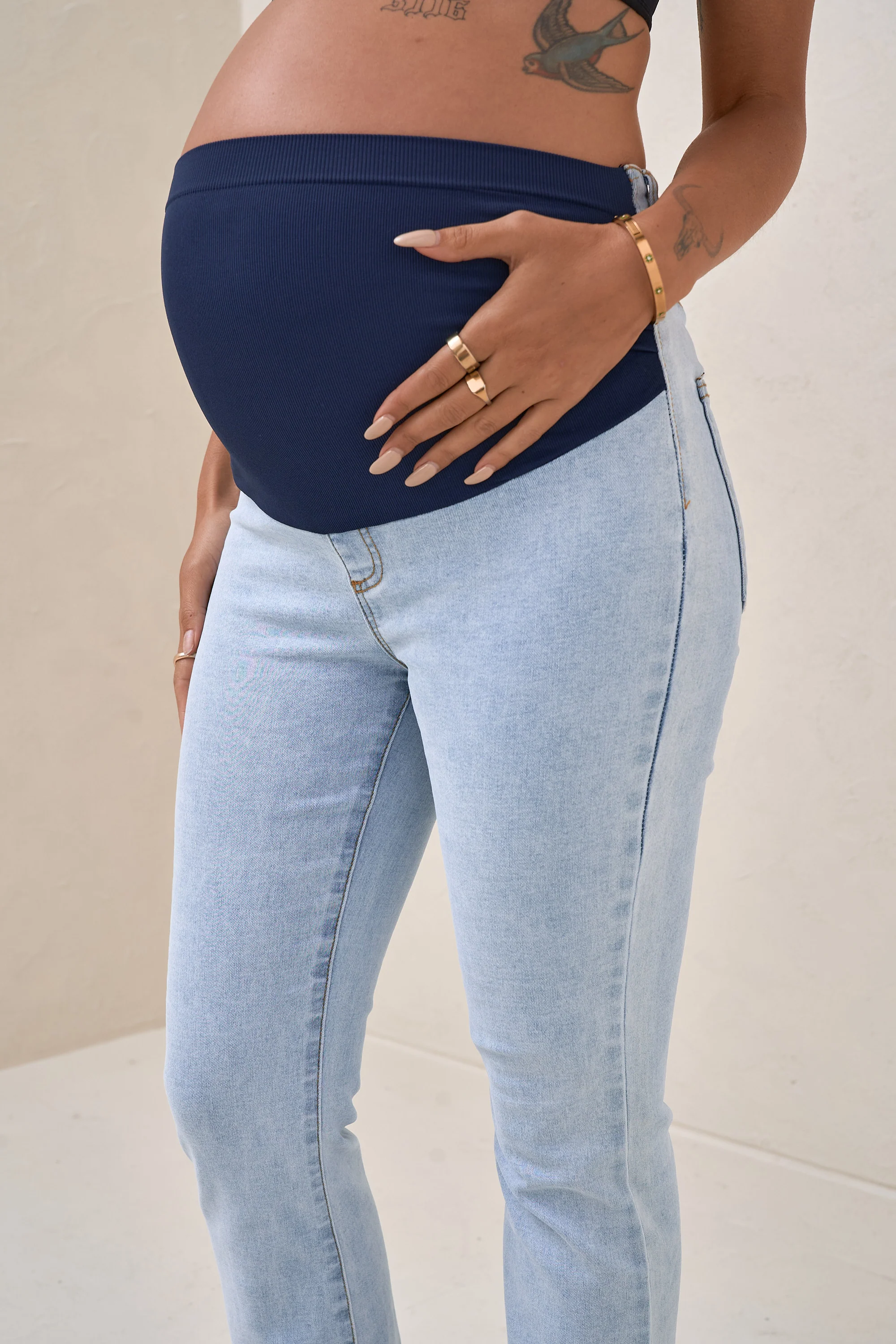 As It Was Kick Flare Maternity Jean* - Image 2
