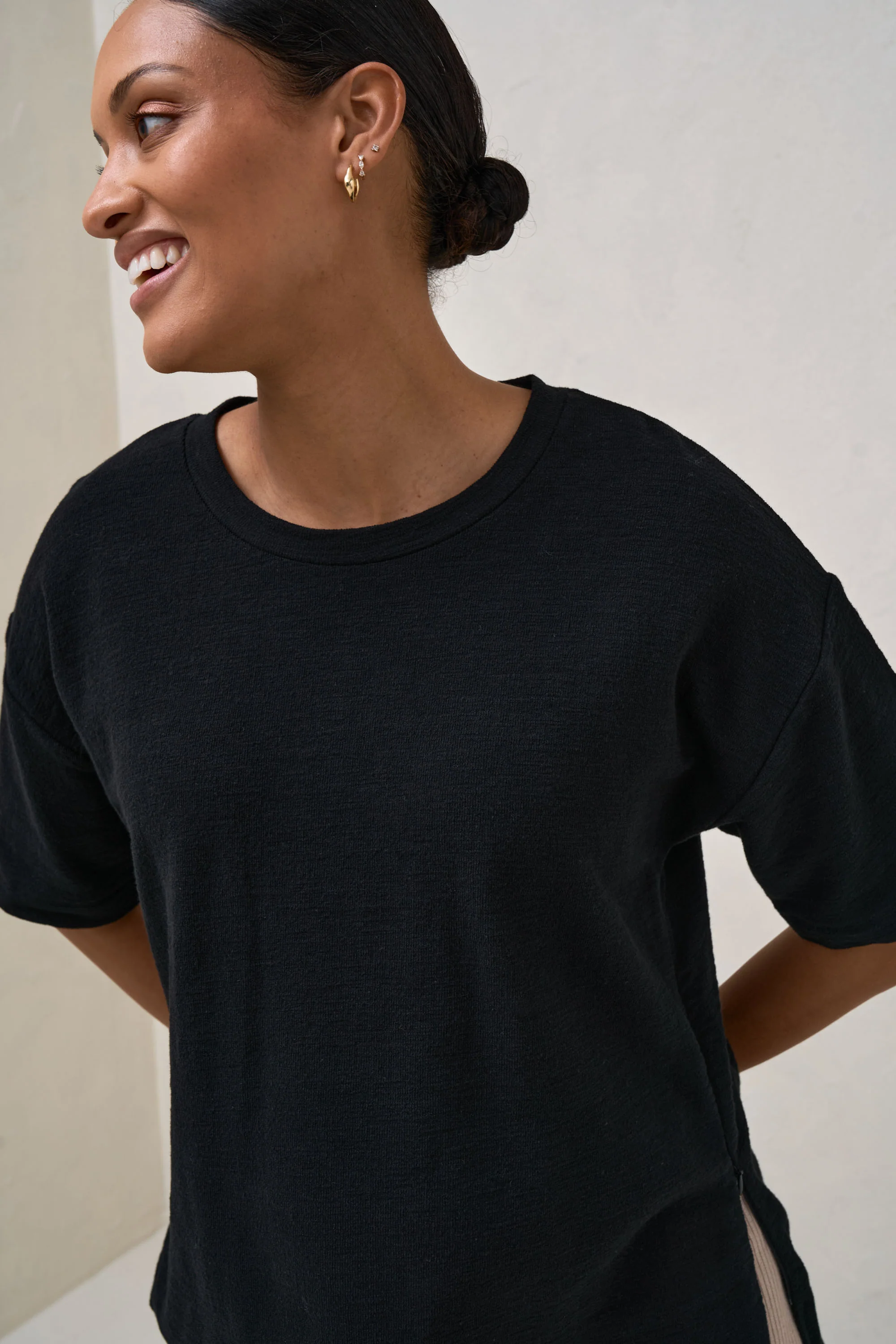 Whats Next Nursing Tee - Black - Image 4
