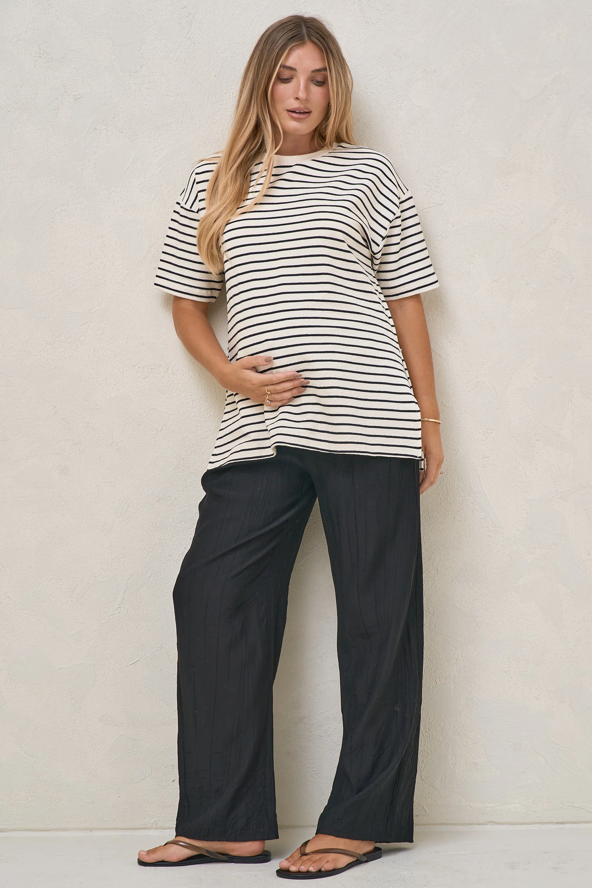 Whats Next Nursing Tee - Stripe - Image 5
