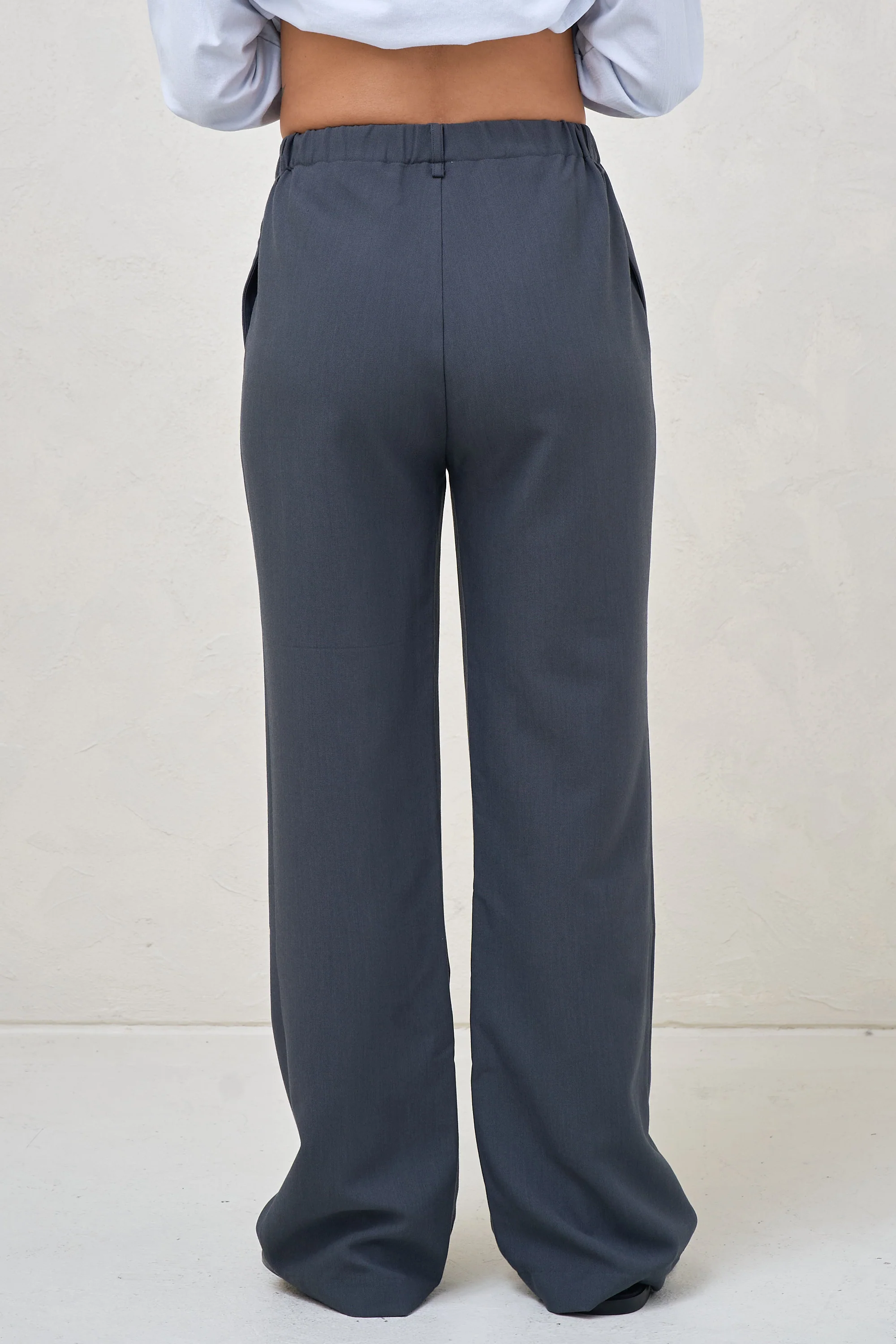 For Tomorrow Tailored Pant -Slate - Image 3