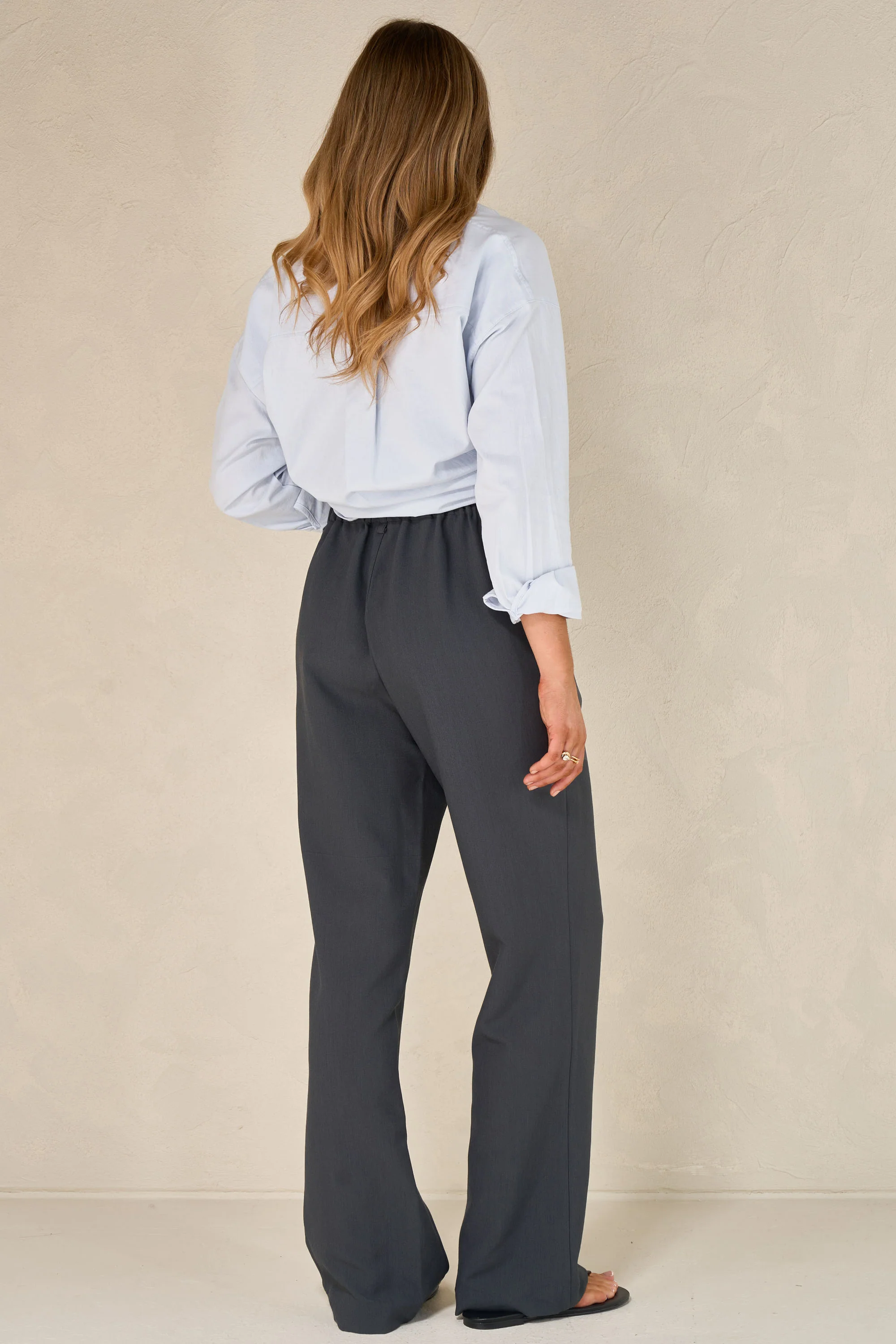 For Tomorrow Tailored Pant -Slate - Image 9