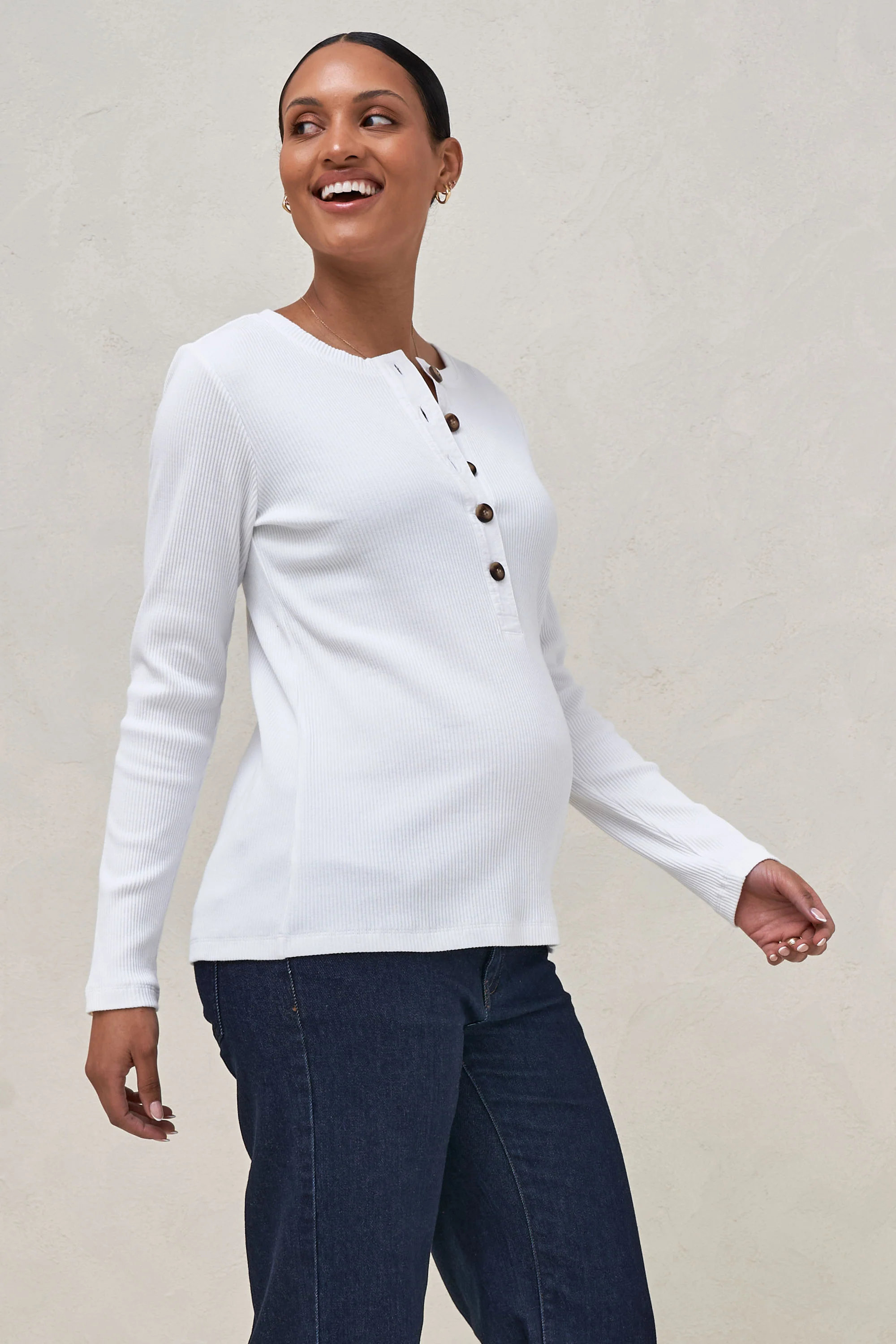 On My Mind Henley - Ivory* - Image 2