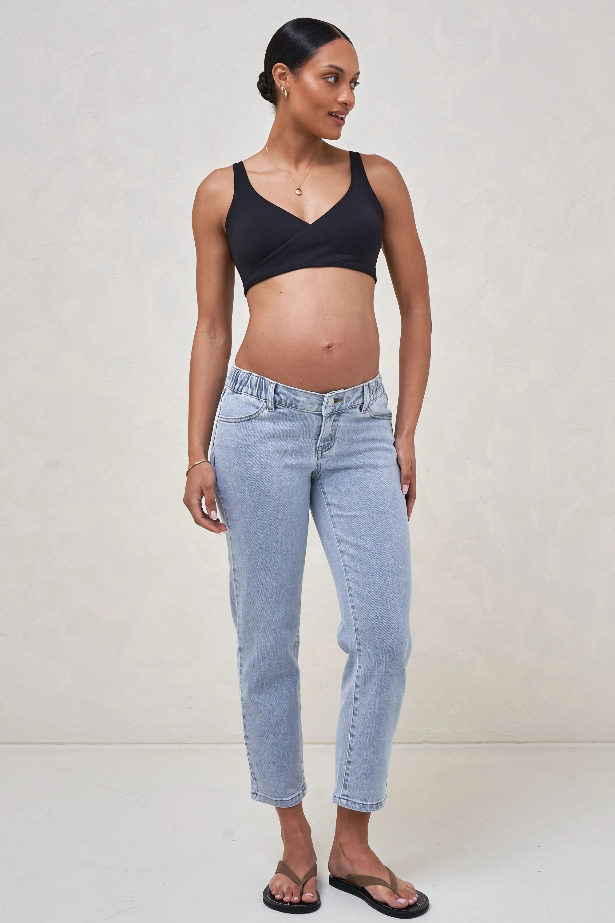 Small Talk Mum Jean - Pacific Blue