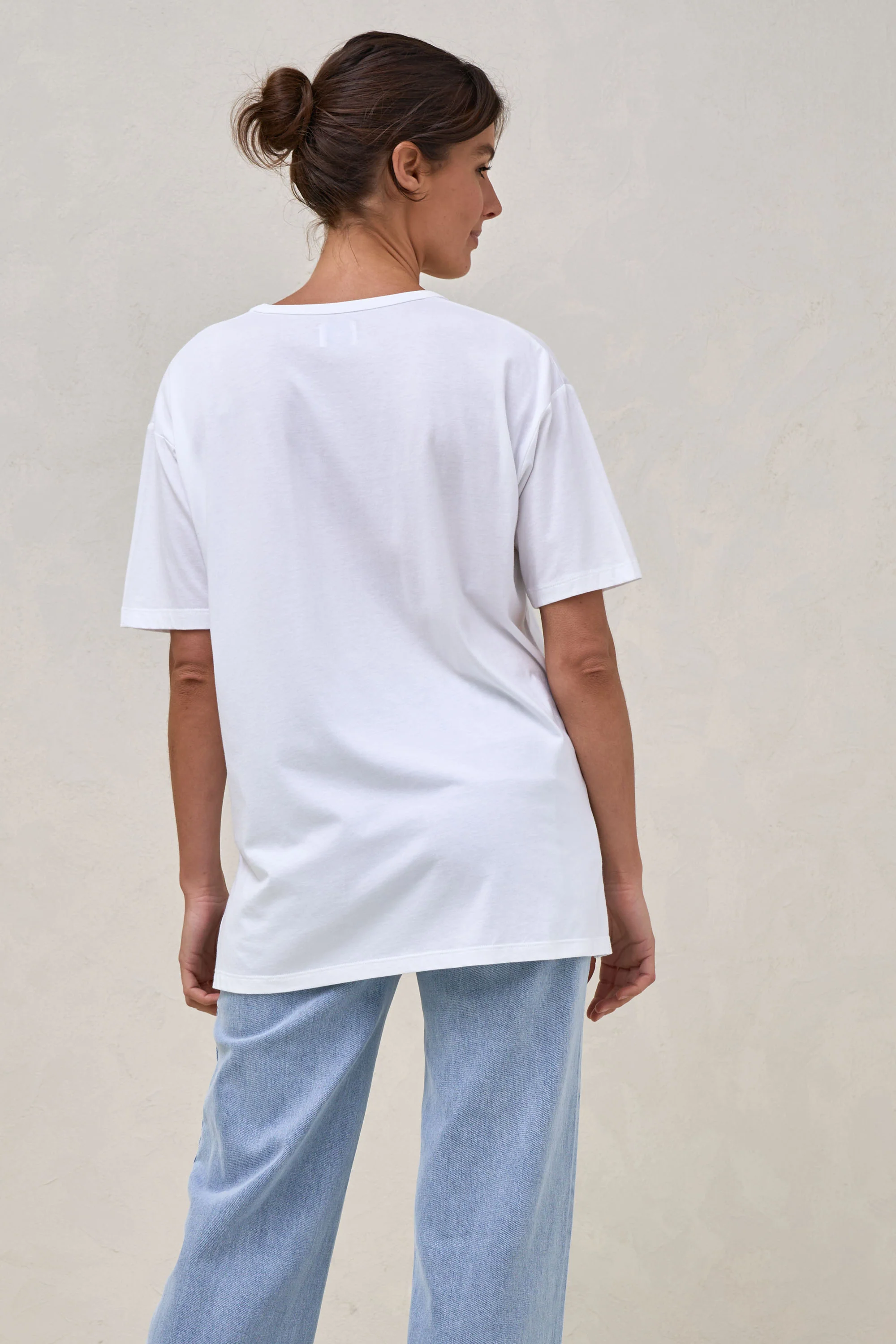 The Weekend Scoop Tee - White* - Image 4
