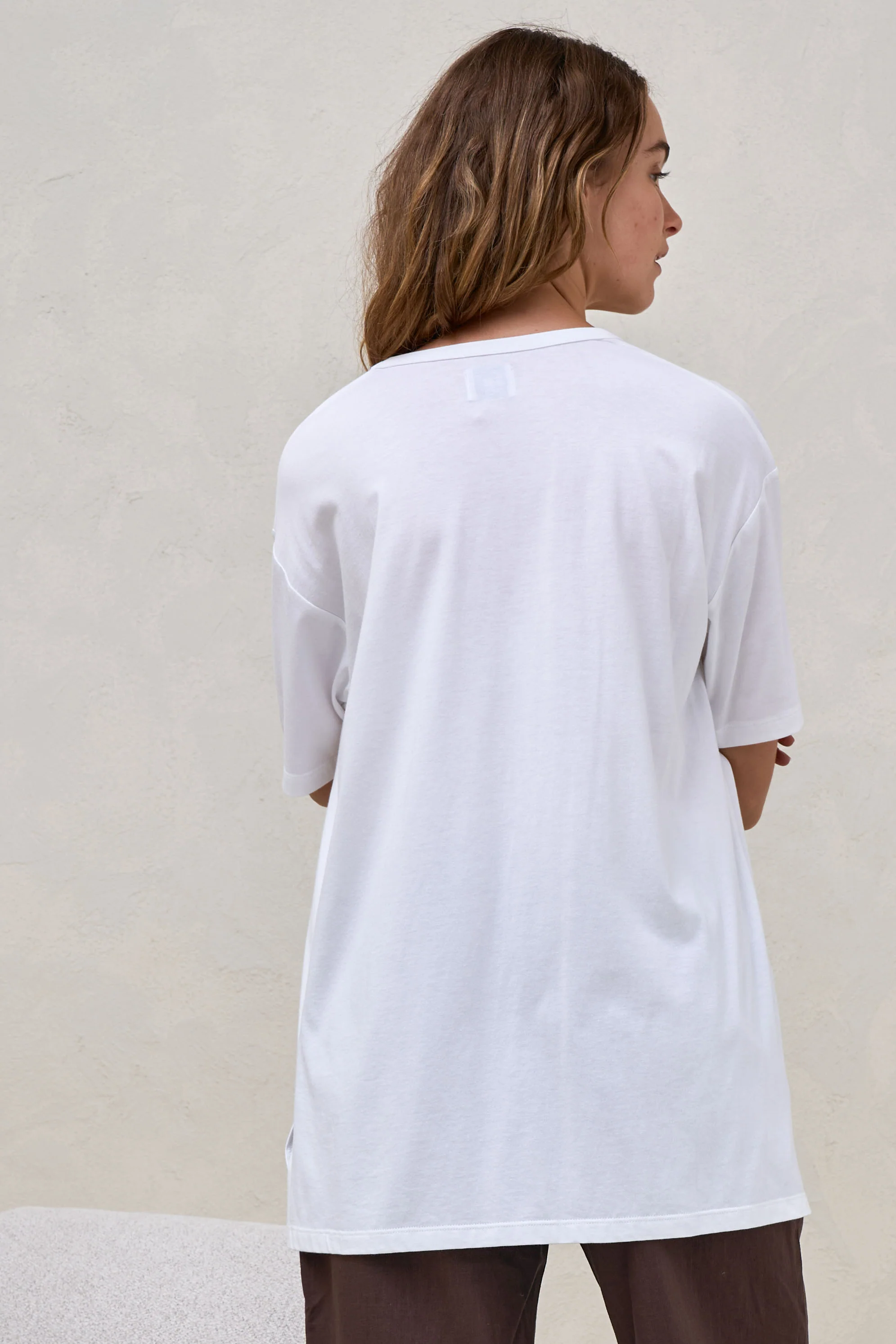 The Weekend Scoop Tee - White* - Image 9