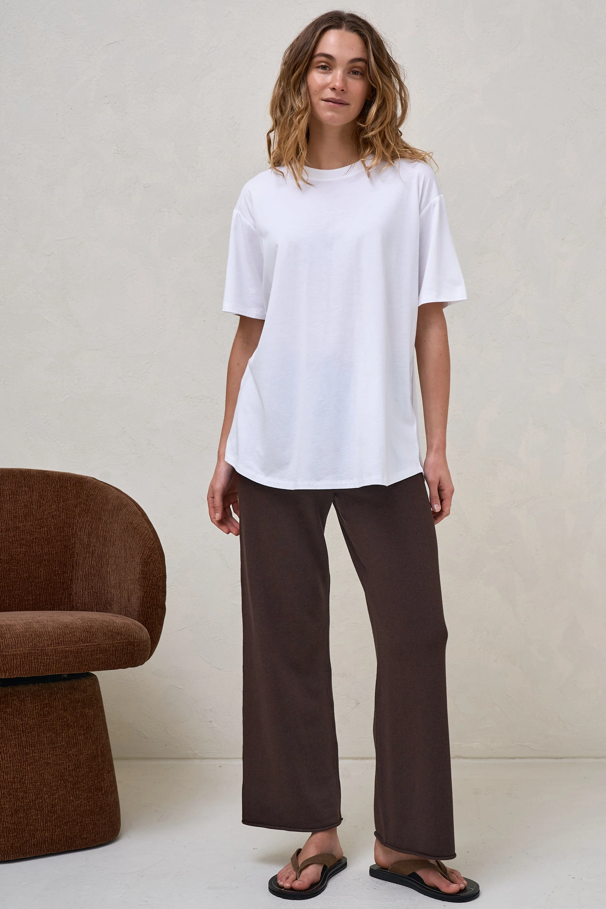 Into It Crew Tee - White - Image 10